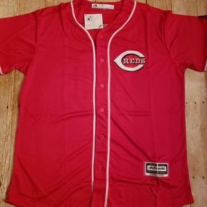 Joey Votto Reds Buttonup Jersey Men's Size XL NWT